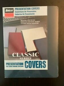 NEW~ IBICO Presentation Covers Comb Binding Systems Teal Color 25pk