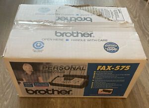 Brother Personal Plain Paper Fax Phone &amp; Copier w/ Box Model FAX-575
