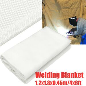 4x6ft Welding Blanket Fire Flame Retardant Fiberglass Cover Protectiv