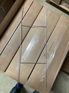 Yard Signs Stake 50  Double &#034;H&#034; 10x30 in. x 9 Gauge Galvanized step frame USA