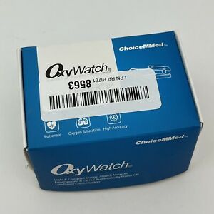Concord Fingertip Pulse Oximeter with Lanyard Oxywatch ChoiceMed Heart Rate NEW