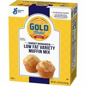 Gold Medal Sweet Rewards Low Fat Variety Muffin Mix 4.5 Lb Box Pack of 6