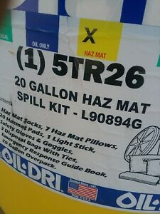 Oil-Dri L90894 Spill Kit, Chem/Hazmat, Yellow