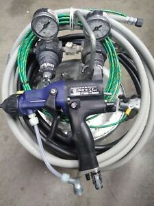 GRACO  ELECTROSTATIC  SYSTEM W / PRO-40 KV BOOSTER GUN =TO 60 KV&#039;S LOW COST