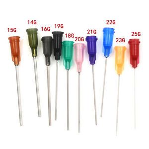 10pcs Precision Dispensing Needles Tips for Glue Liquid Dispenser Syringe_ftH BE