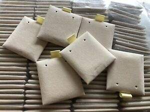 120 c Jewelry Display supplies LOT EARRING CARDS, NICE VELVETY NOS close-out