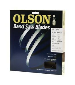 Olson Saw WB56372DB 72.50 in. Hard Edge Band Saw Blade