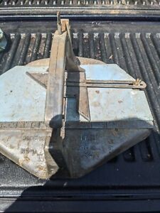 Vintage Superior Tile Cutter No.1 Made in the U.S.A. Quality Craftsmanship.