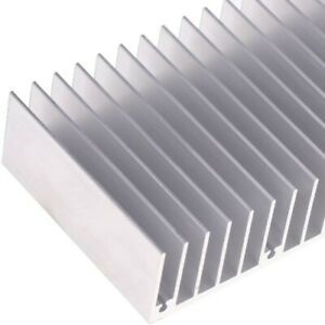 Heat Sink Radiator 60x150x25mm Aluminum For LED And Power IC Transistor