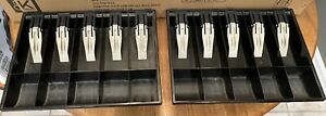 Set Of 2 IBM 4783869 POS Cash Register Drawer Till Money Cash Tray