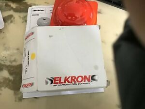 ELKRON OPTICAL SMOKE AND HEAT DETECTOR FDOT500. 80SD9K00121