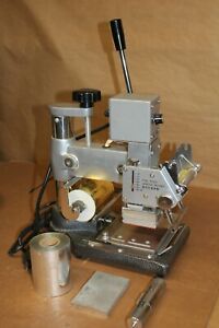 TJ-90A Hot Foil Stamping Machine with Extras (#2)