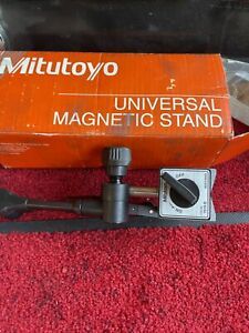 Mitutoyo 7019 ON/OFF Magnetic Machinist Toolmaker Indicator Holder Base Stand