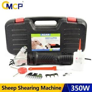 350W Electric Clipper Shear Sheep Goats Shearing Machine Low Noise Speed Adjustm
