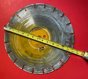 used DEWALT DWA47421 14” Diamond Circular Saw Blade Wet/Dry Concrete/Brick/Block