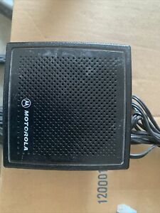 Motorola HSN4032B External Speaker  13W 2 Pin Connector Used