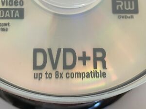 New STAPLES DVD+R Recordable Discs 8x Speed 120 Mins 4.7 Gb 50 Disc Spindle