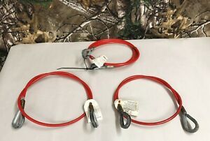 MSA - Anchor Cable Sling - (4ft - 6ft) - Lot of 3