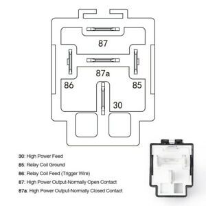Fuse Relay Switch Harness Set 30A 12V DC High Quality Durable Brand New