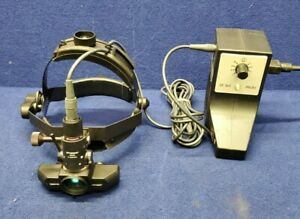 Propper HWO Binocular Indirect Ophthalmoscope and Heine EN 30 Power Supply