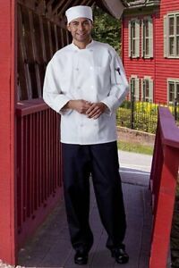 Uncommon Threads 4005C-0104 Classic Baggy Chef Pant 2&#039;&#039; Elastic Waist