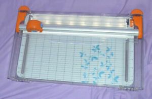 Fiskars Supercut 12&#034; Paper Trimmer Light Up Crafting Cutter Tool Scrapbook Delux