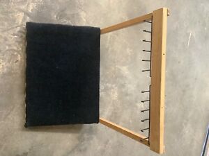 Custom wooden display stand for merchandise 