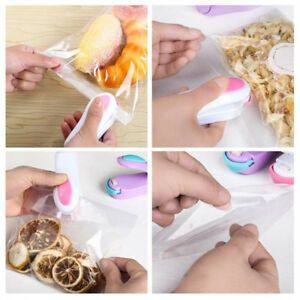 Bag Clips Mini Electric Heat Sealing Machine Sealer Seal Packing Plastic JD