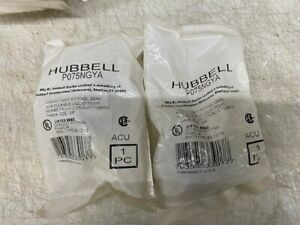 2 (Two) pieces Hubbell 33917 Liquid Tight Conduit Connector