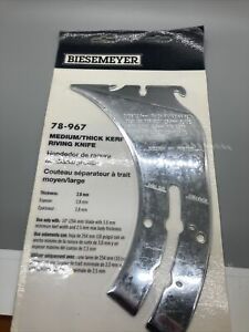 Delta 78-967, Biesemeyer Medium/Thick kerf riving knife, New Unisaw only