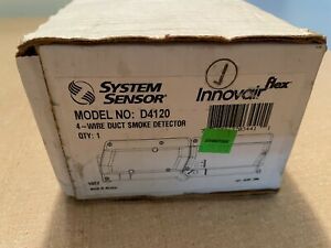 System Sensor D4120 Watertight 4-Wire P/E Low-Flow Duct Smoke Detector