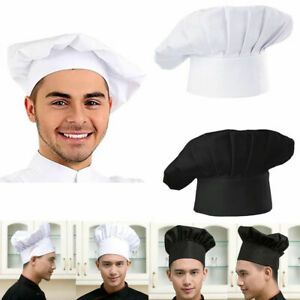 Fashion Adjustable Elastic Baker Kitchen Cooking Hat Adult Restaurants Chef Cap