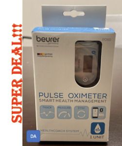 NIB Beurer P060- Bluetooth Finger Pulse Oximeter Smart Health Management NEW