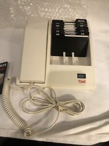 Vintage Time Magazine  Telephone with rolodex (never Used) W/box