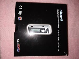 MEMOQ 4GB MINI DIGITAL VOICE RECORDER MR-720/MR-740 AUDIO RECORDING DEVICE