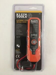 Klein Tools ET40 Electronic AC/DC Voltage Tester 12 to 240V AC,1.5 to 24VDC NEW
