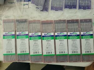 Prostar By Praxair 1/8&#034;x7&#034; Zirconiated Tungsten Electrodes 10pk