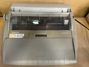 Brother SX-4000 Daisywheel Electronic LCD Digital Display Typewriter Cover Works