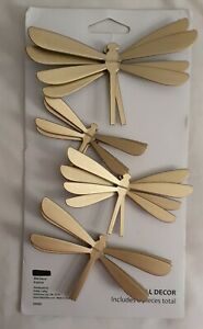 Dragonfly Wall Decor 8 Total Peices Hardware Included | Free Shipping