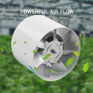 4 inch Inl.ine Duct Booster Fan Ventilation Exhaust Air Blower USA Fast Ship US