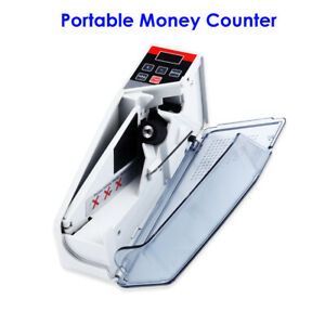 Money Counter Handy Cash Registers Currency Counter 110-240V 600pcs/min Mini
