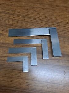 Starrett No.55 6&#034; Machinist Tool Makers PRECISION SQUARE w/Beveled Edge + 3 more
