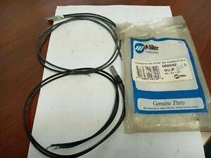 Miller 088592 Thermostat,no Close W/insulator Lot Of 2