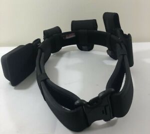Bianchi International Security Duty Belt Accumold 46&#034;-52&#034; w/ 5 Utility Holsters