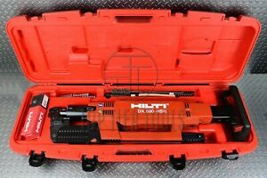HILTI DX860 HSN Powder Actuated Decking Gun Stand Up Nailer Metal Roof Fastener