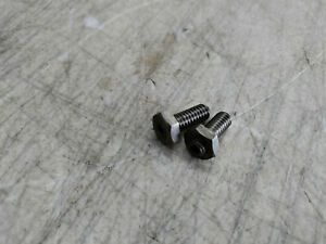 Vintage Walker Turner 6&#034; Jointer Table Gibb Gibb Set Screws &amp; Nuts Lot of 2