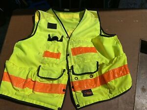SECO Class Safety Utility Vest Size Work Survivalist Shop Truck Xl