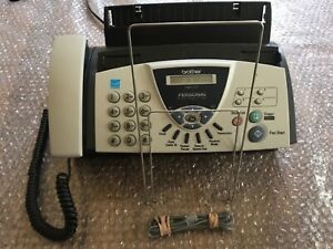 Brother FAX-575 Fax Machine With Phone &amp; Copier EUC