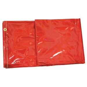BW CURTAIN 14MIL VINYL 5X8 ORANGE CURTAIN5X8ORG  - 1 Each