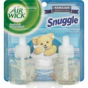 Air Wick Snuggle Fresh Linen Scented Oil Refill (2-Pack) 6233882291  - 1 Each